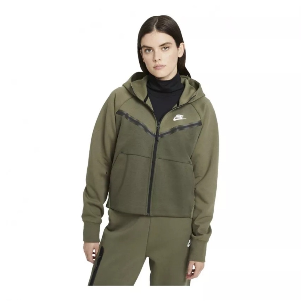 Nike Sportswear Tech Fleece Windrunner Full Zip Hoodie Women’s medium CW4298-222